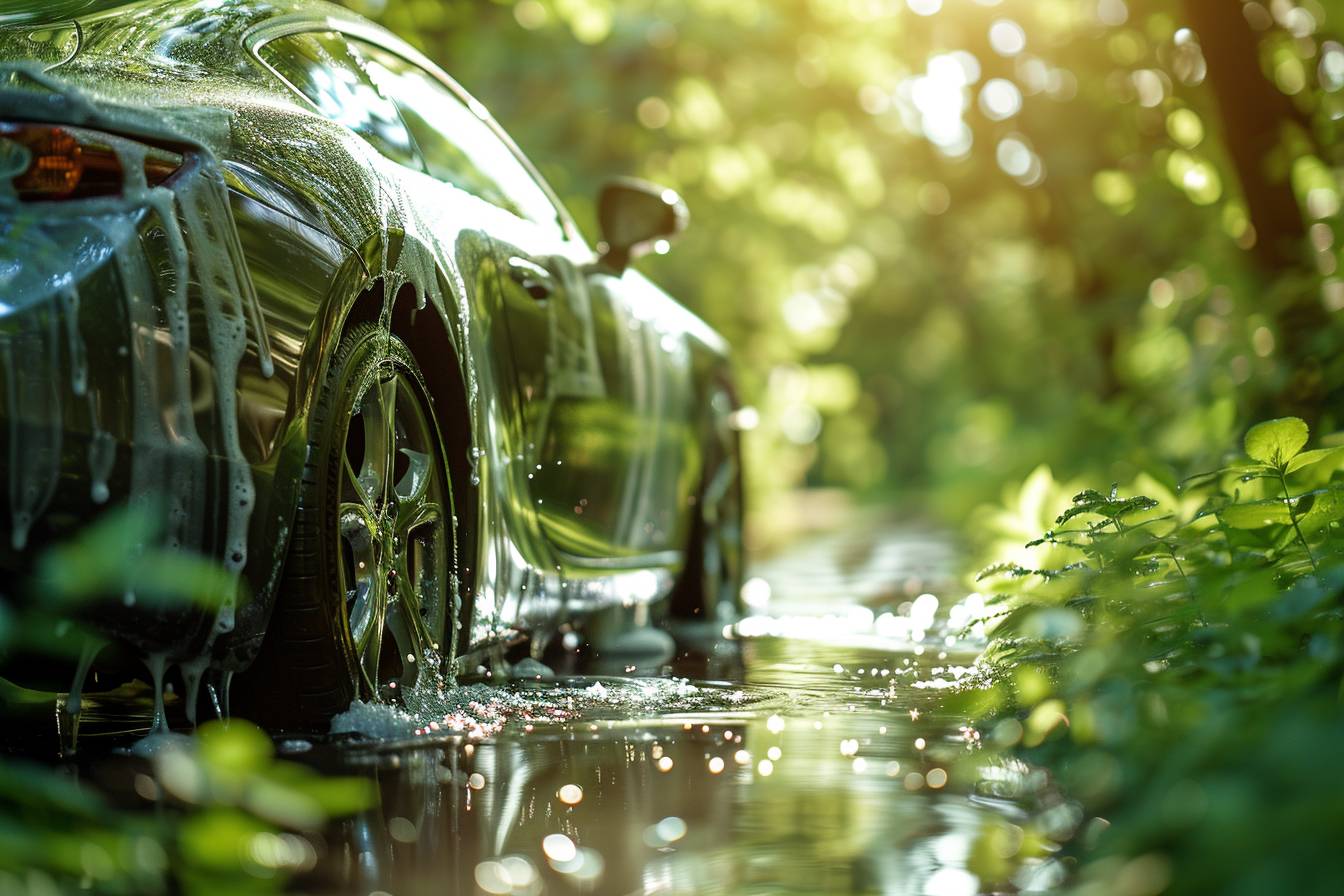 Le nettoyage écologique de voiture consomme-t-il moins d'eau que le lavage traditionnel ?